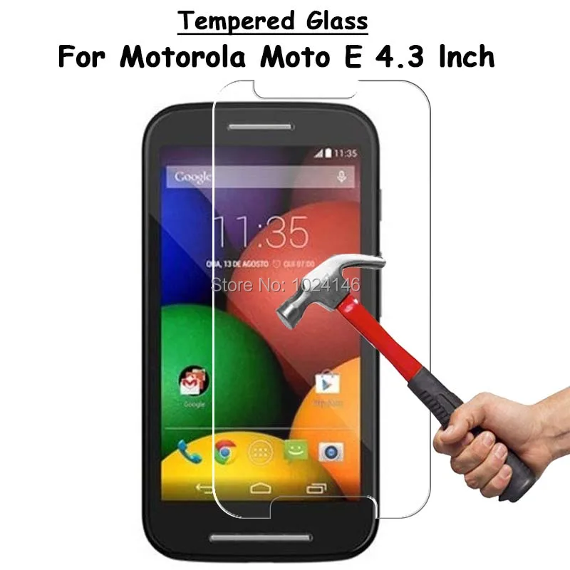 Прозрачное закаленное стекло для Motorola Moto E 1 го поколения 4 3 дюйма защита экрана