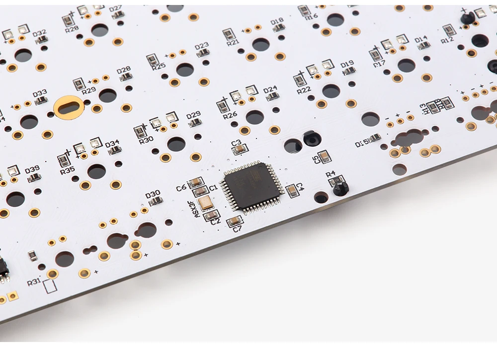 Satana GH60 PCB FAI DA TE Tastiera Meccanica Poker 2 Puro HHKB с диодным сопротивлением светодиодный Bface 60