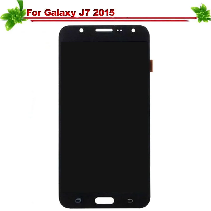 Oled для samsung Galaxy J7 2015 J700 ЖК-дисплей Дисплей Сенсорный экран планшета Ассамблеи J700F