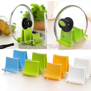 1 шт. пластиковая кухонная Крышка Для Сковороды|cooking tools|lid standtool stand holder |