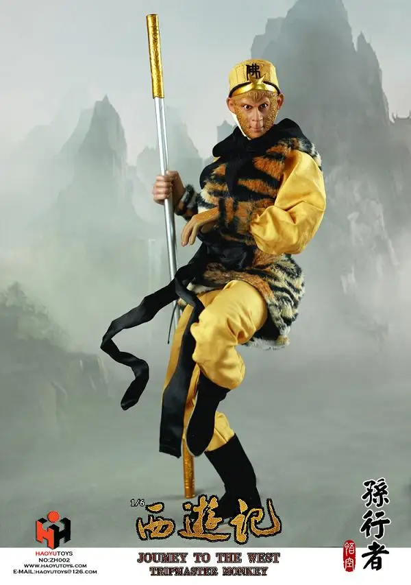 HAOYUTOYS ZH002 1/6 путешествие к западу солнце WuKong Обезьяна Король Коллекция фигурка для