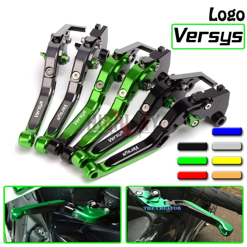 Мотоцикл Регулируемый выдвижной тормозной рычаг сцепления для KAWASAKI Versys1000 Versys650 15