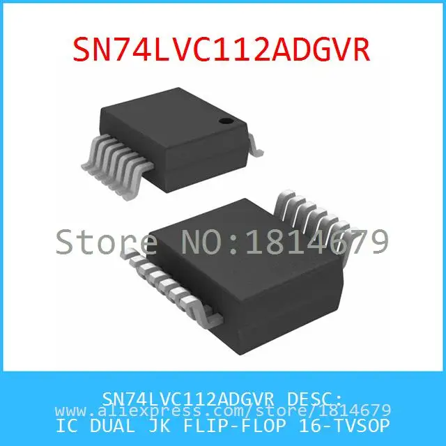Бесплатная Доставка 5 Шт./лот SN74LVC112ADGVR IC DUAL JK ТРИГГЕРА 16-TVSOP LVC112 74LVC112 |
