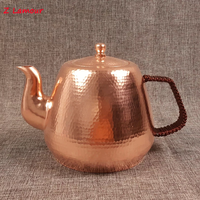 Z& Lamour 1,7л ручной работы китайский красный медный чайник большой емкости чайник китайская культура