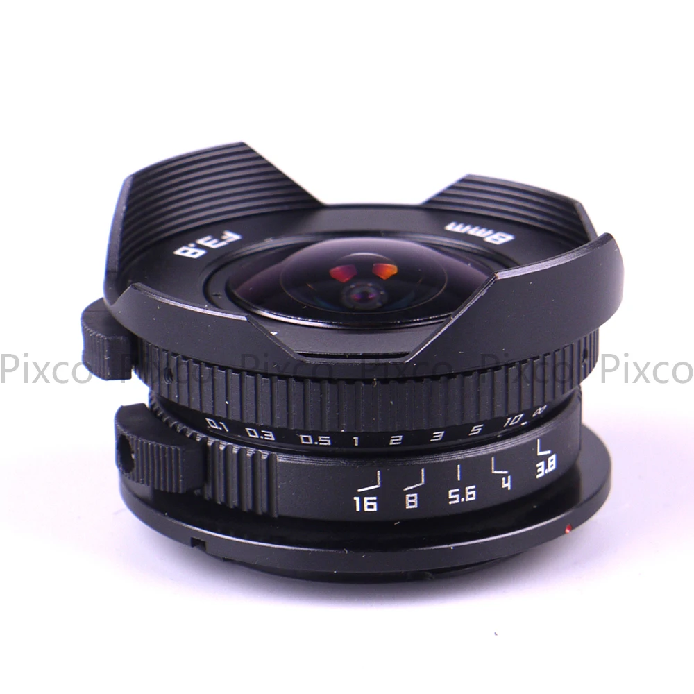 8 мм F3.8 + подарочный комплект для Micro Four Thirds Mount Camera Fish-eye C mount широкоугольный