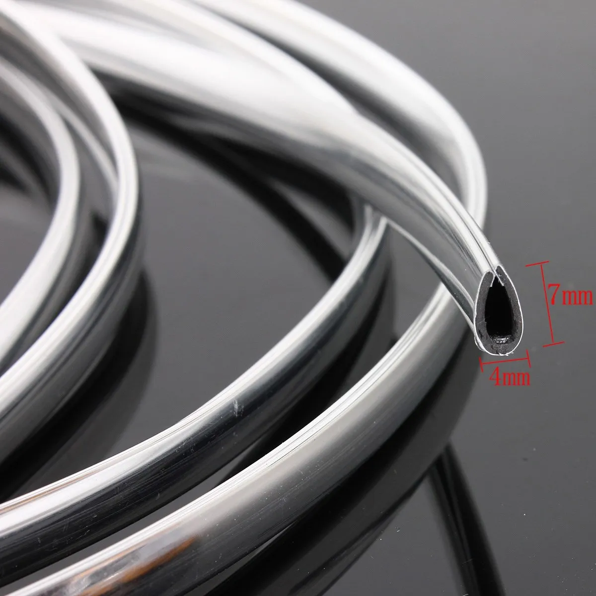 Защитная лента для автомобильной двери 7 мм 3 метра 6 м|trim strip|moulding trim stripmoulding |