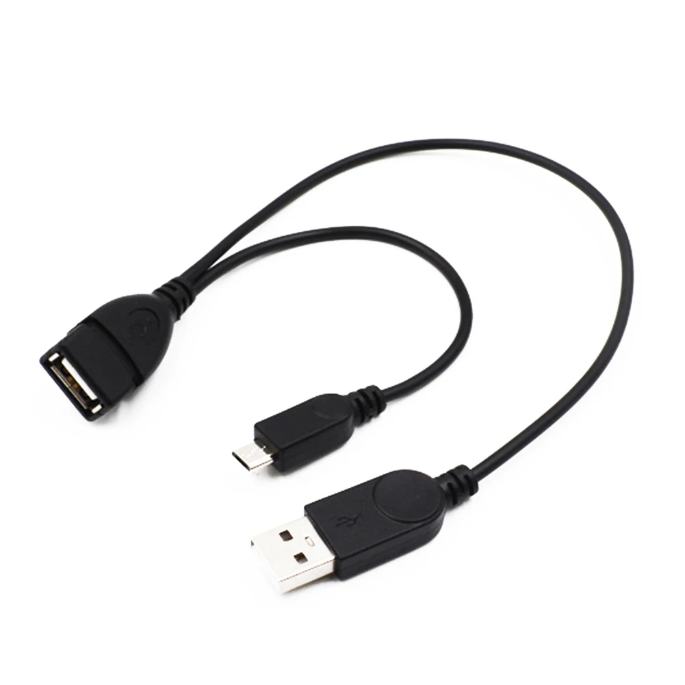 Микро USB 2 0 хост OTG кабель мужской женский микро Мужской для телефона планшета ПК