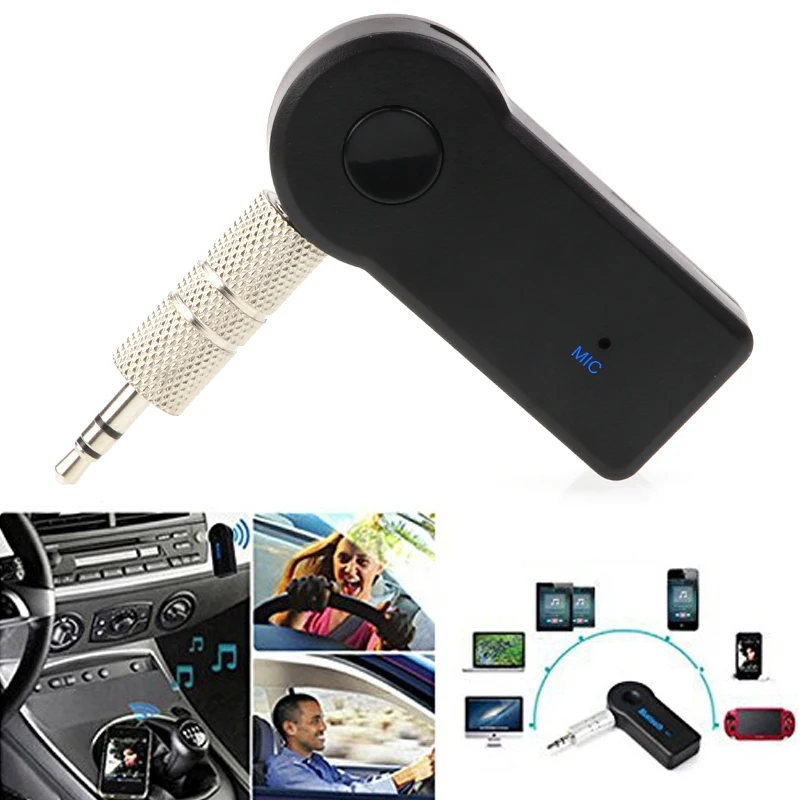 Стерео приемник Bluetooth AUX аудио 3 5 мм Музыка беспроводные приемники для автомобиля