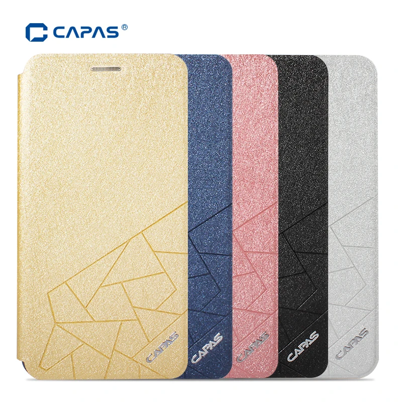 Чехол CAPAS Redmi Note 3 Pro с откидной крышкой и подставкой из искусственной кожи ТПУ