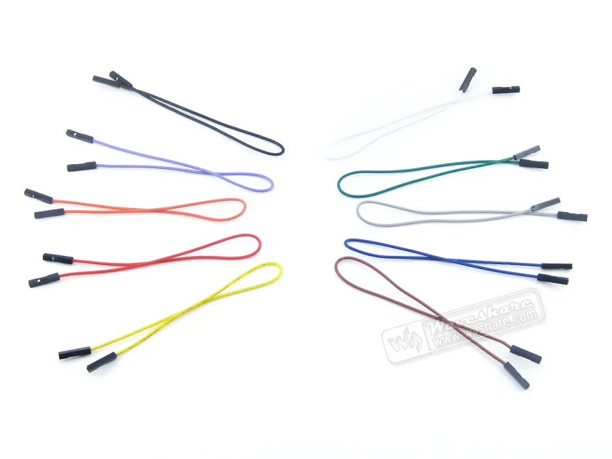 

200pcs/lot 200mm Female to Female 1 Pin Jumper Wire Dupont Cable 20cm Dual-female 1-pin Dupont Wire 2.54-pitch Free Shipping