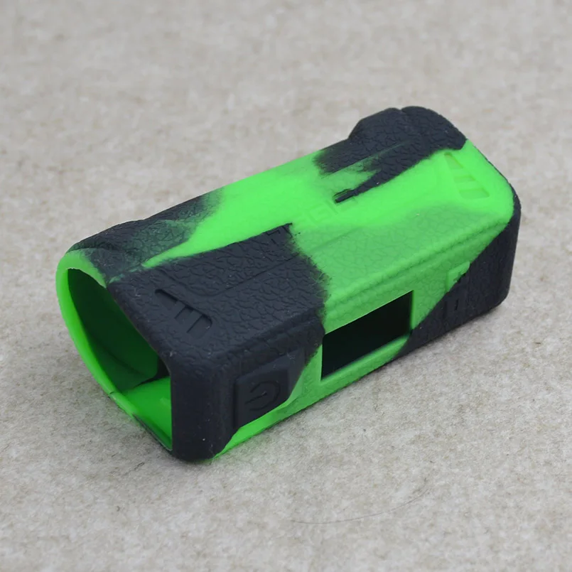 Blak green 2 шт Geekvape Aegis 100 Вт TC коробка мод силиконовый чехол для кожи или резиновый силиконовый чехол для Geekvape Aegis 100 Вт мод щит - Цвет: Blak green
