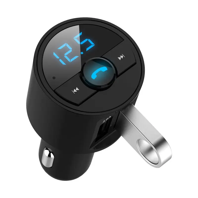 Bluetooth автомобильное USB зарядное устройство 5 В 3.6A Быстрая зарядка беспроводной FM