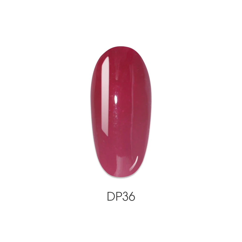 DP36 1 шт. лак для ногтей с порошковой пудрой, пигмент для наращивания ногтей, блестящий Гель-лак для ногтей с изгибом от пыли, быстро сохнет без хлопьев лампы, BEDP31-44 - Цвет: DP36