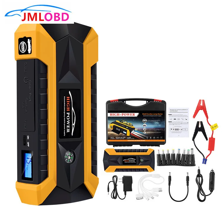 2019 Newest Car Jump Starter 600A Portable Starting Device Lighter 4USB Bank Power For Ipad phone so on | Автомобили и мотоциклы