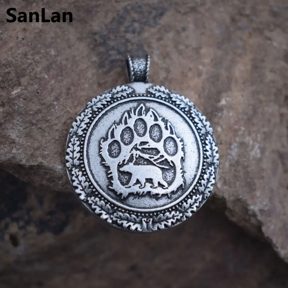 SanLan 1 шт. фотоэлемент медведь языческий Кельт славянское дикое животное|paw
