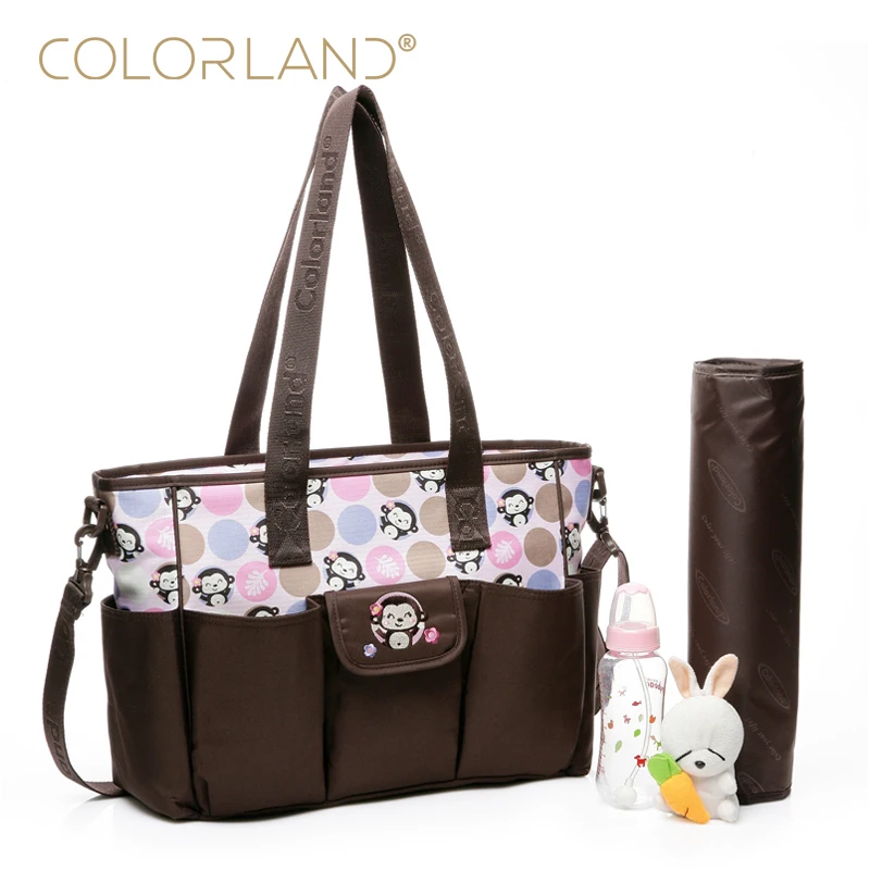 COLORLAND дизайнерские Детские Пеленки сумки для мамы Марка подгузник беременных