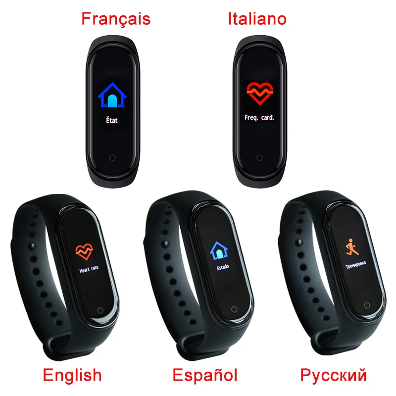 Xiaomi mi Band 4 NFC версия фитнес-трекер mi Band 4 Глобальный умный браслет 5 АТМ водонепроницаемый монитор сердечного ритма шагомер