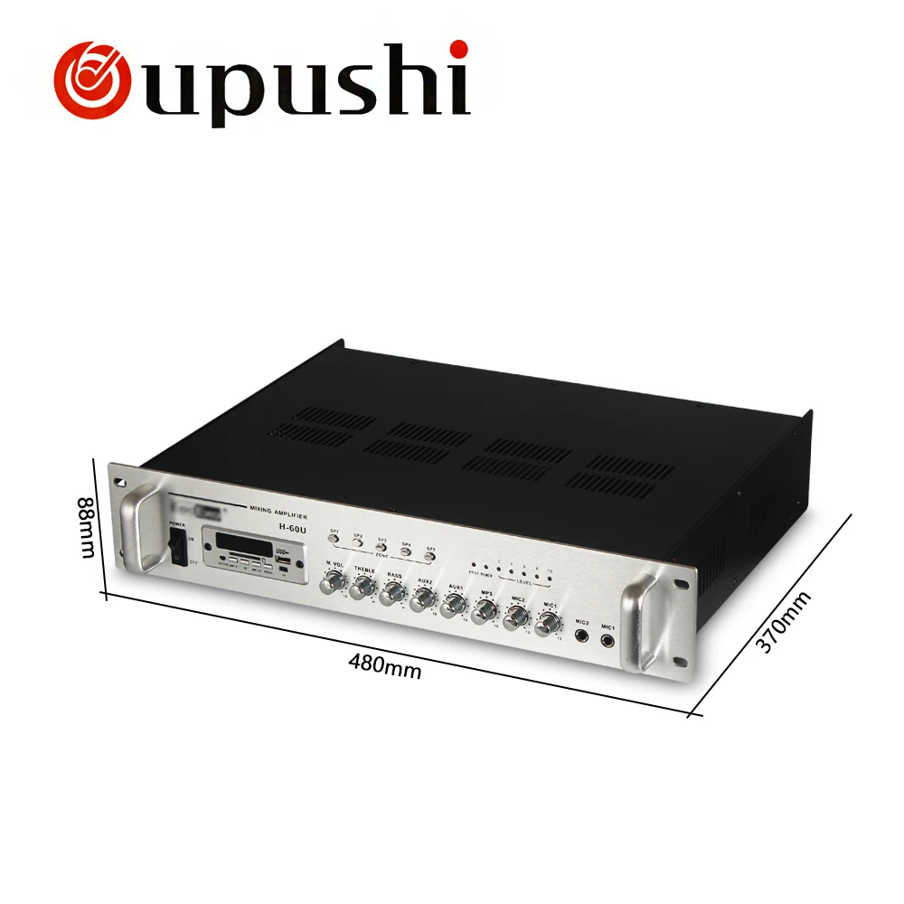 Лучшие продажи 5 зон усилитель oupushi bluetooth amp 60 ВАТТ fm радио|bluetooth amp|best amplifieramp |