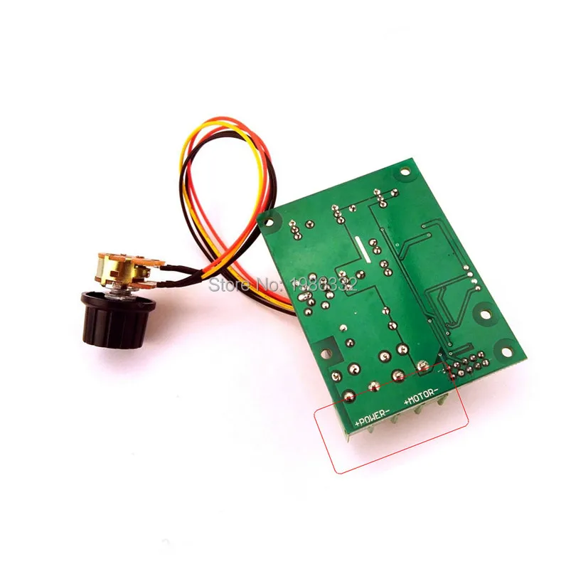 WS16 DC 6 60V 30A ШИМ регулятор скорости двигателя Регулятор привода + цифровой дисплей