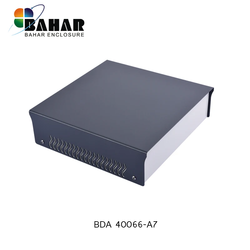 BDA40066-A7 DIY Железный корпус инструмент «сделай сам» корпус Электрический проект страховочный кожух Переключатель PCB металлический железный ящик 280*260*80 мм - Цвет: BDA40066-A7