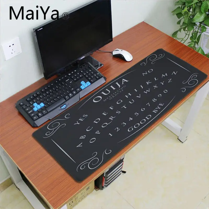 Maiyaca Ouija доска резиновая мышь прочный Настольный коврик для мыши 700*300 мм игровой коврик для мыши Скорость клавиатура Коврик для мыши ноутбук Настольный коврик