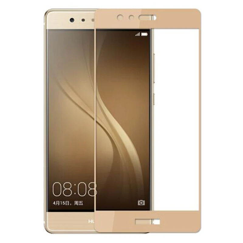 Для Huawei p9 плюс ультра тонкий Стекло chanyaozy шелк Экран протектор 9 H premiun полное
