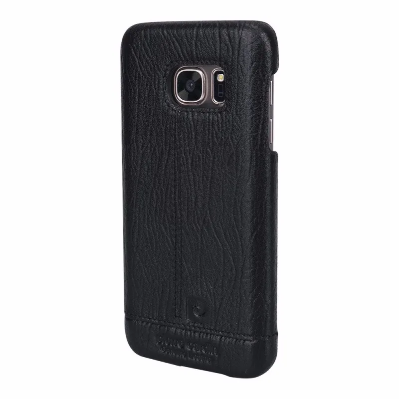 Чехол Pierre Cardin для samsung Galaxy S7/S6/S6 edge/S6 Edge Plus, Прошитый, из натуральной кожи, тонкий, жесткий, задняя крышка, чехол для телефона s
