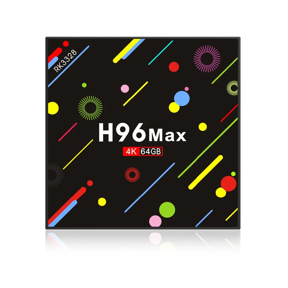 H96 MAX RK3328 французский ТВ бокс 4G/32G 4G/64G android 7 1 арабский Бельгия смарт только без
