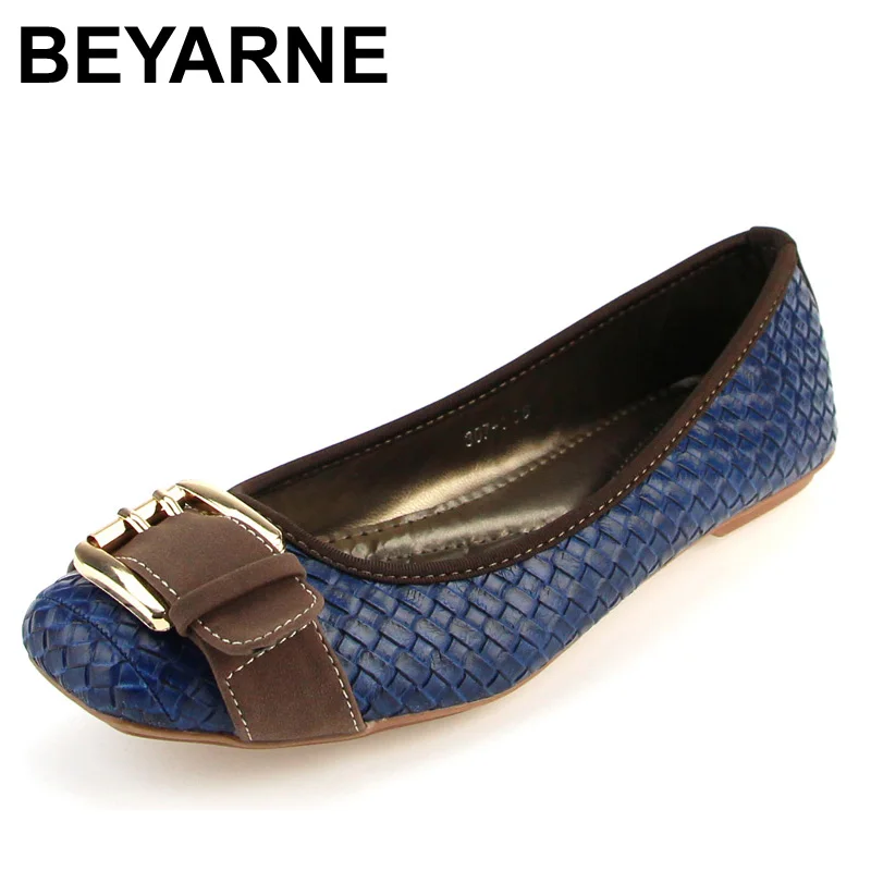 Женские вязаные туфли на застежке с квадратным носком | Обувь