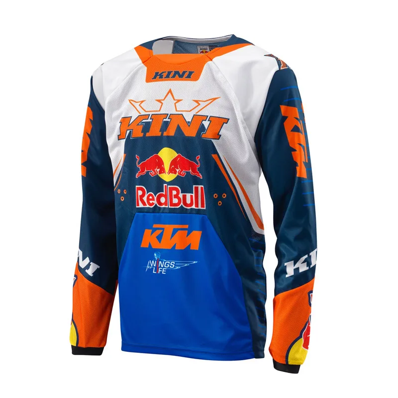 2018 НОВЫЙ KTM дышащая одежда Человек Длинные рукава футболка горный велосипед moto