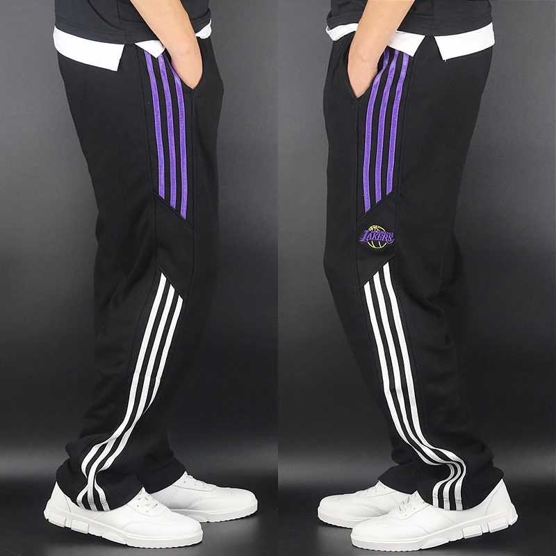 Толстый бархат Для мужчин Jogger Штаны пот Большие размеры 5XL однотонные штаны с