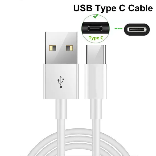 Only Type-C Cable Honor фотоаппаратов моментальной печати 7s 8s 20i 10 20 lite телефон Зарядное устройство 5V 2A адаптер Micro USB кабель для передачи данных для Xiaomi mi 9 8 A2 lite Red mi Y3 Примечание фотоаппаратов моментальной печати 7s iPhone 7 6 Plus 5 iPad Pro - Тип штекера: Only Type-C Cable