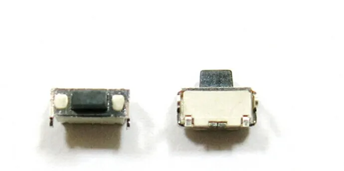 (10 шт./партия) 2x4x3 5 мм тактовый переключатель micro SMD боковой кнопочный MP3 MP4 MP5 для