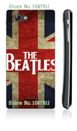Plastic Phone Cases Hot13 Beatles Spider Hybrid White Hard for SONY ST26I free shipping |