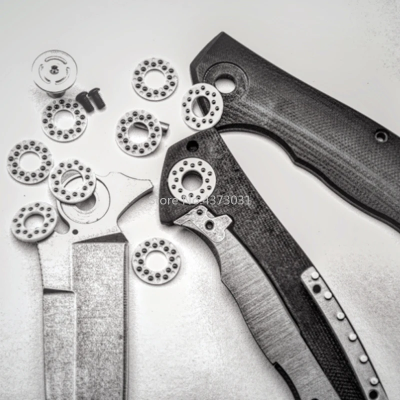 

2pcs flipper tool Part for Russian Knife Ceramic ball bearing Quick opening tools