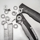 2 шт., флиппер, детали для русского ножа, Керамический шарикоподшипник, быстросъемные инструменты