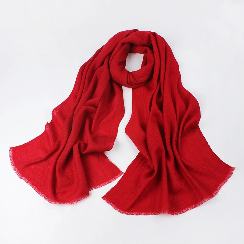 Высокое качество 2017 чистой шерсти кашемир шарф для женщин зима шали палантины