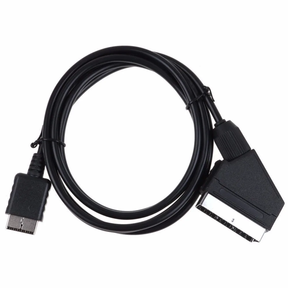 Кабель 1 8 м Scart для PlayStation 2 3 PsOne S-limline PS1 PS2 PS3 RGB | Электроника