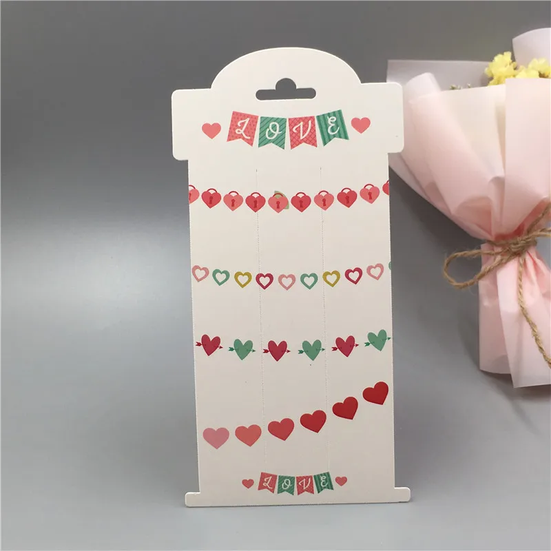 100Pcs 16*8cm Color Printing Paper Jewelry Packaging Card for Single Clip/Hair Clip/ Claw Kraft Display | Украшения и аксессуары