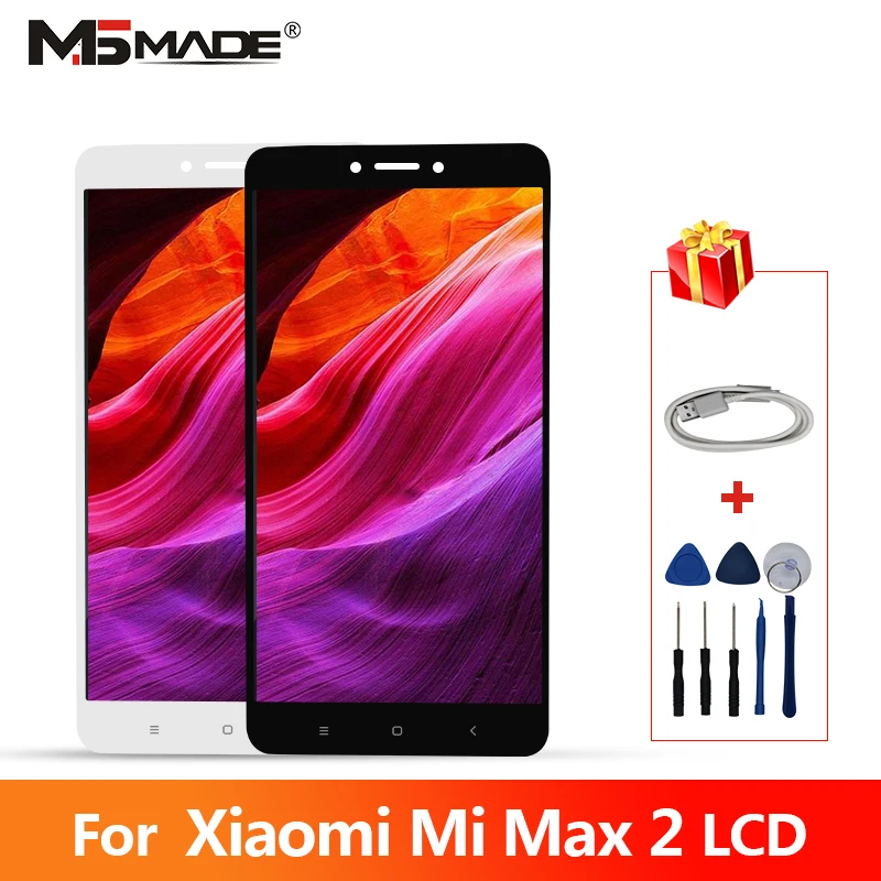 6,4" для Xiao mi MAX 2 ЖК-дисплей сенсорный экран дигитайзер для Xiaomi mi MAX 2 Дисплей 10 Dotyk рамка Ramka ORYG