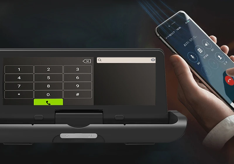 Bluavido 8 дюймов 4G Android DVR Full HD 1080P Автомобильная камера GPS навигатор ADAS двойной объектив ночное видение авто видео регистратор видеорегистратор
