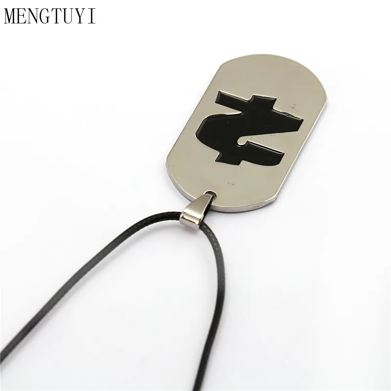 Новая онлайн игра Payday2 металлический Серебряный кулон с биркой для собак веревка