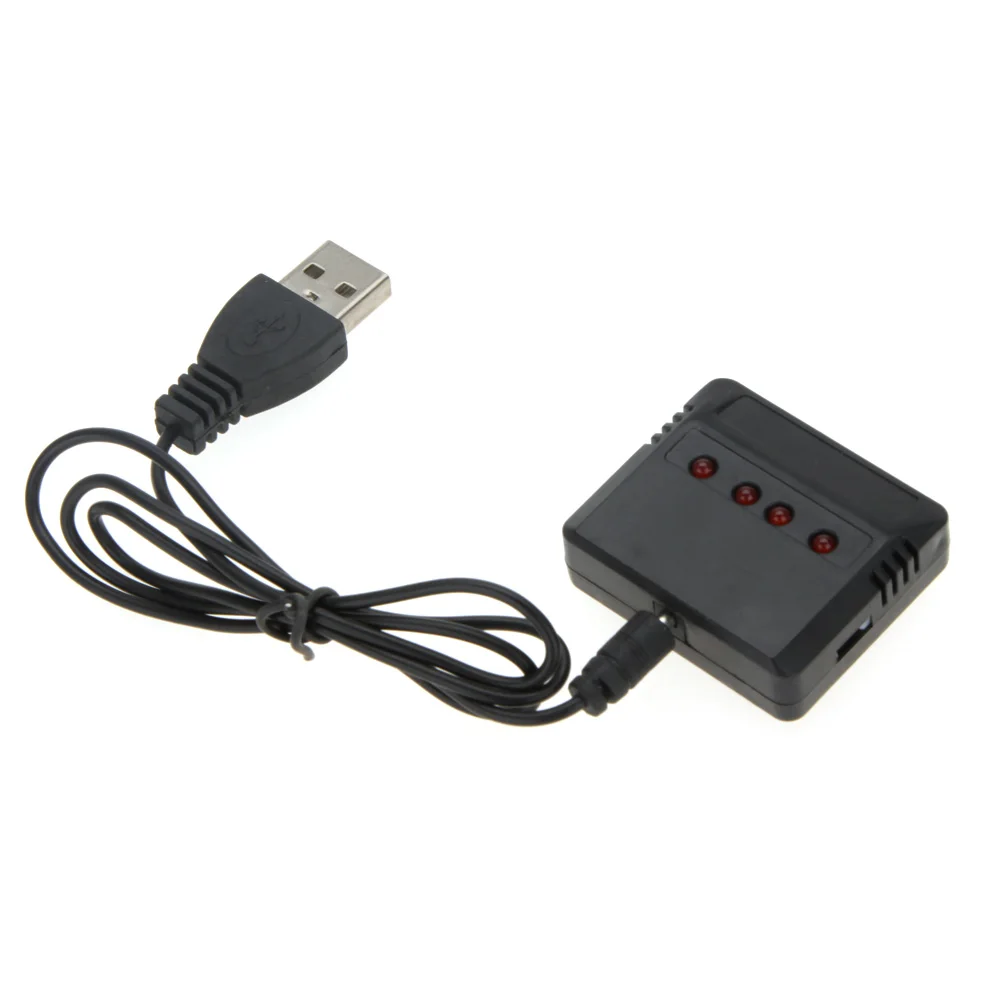 X4 4 в 1 3 7 В адаптер литий-полимерных аккумуляторов Зарядное устройство USB для Hubsan