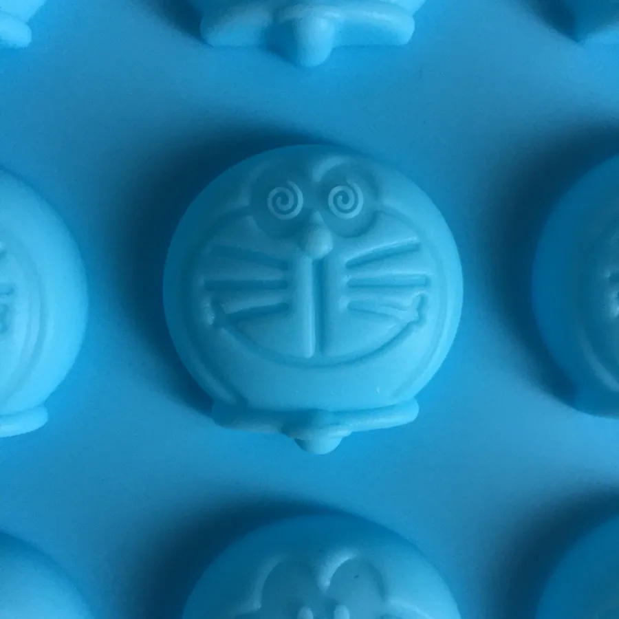 Цельнокроеное платье 16 кот Doraemon лица силиконовые кексов конфеты делая
