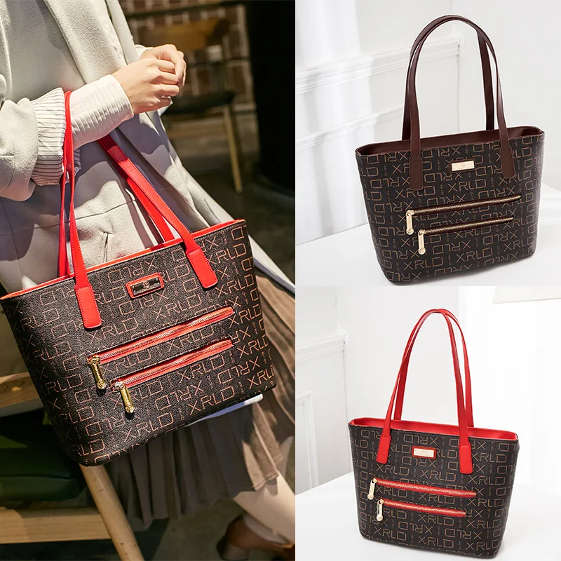 Hengsheng Дизайнер корейской моды большой Ёмкость г-жа сумка сумки кожаная через