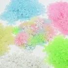 50 шт.компл. красочные светящаяся домашняя снежинки Рождественские наклейки на стену светится в темноте наклейка для детской комнаты флуоресцентный Декор