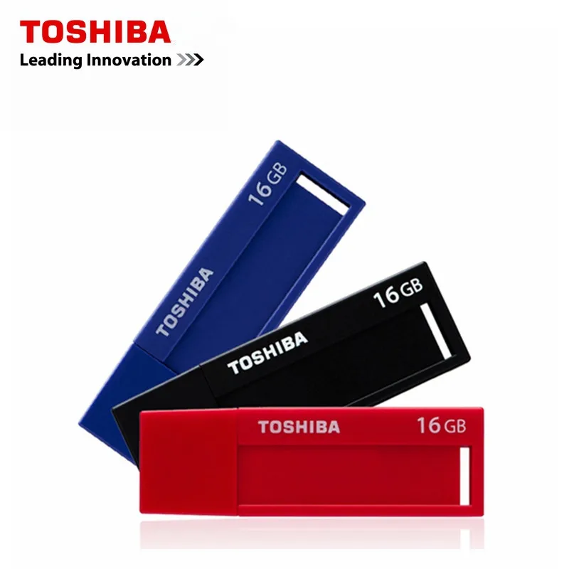 TOSHIBA USB 3 0 usb флеш накопитель 64G 32G 16G пластиковый флешка поддержка официальной