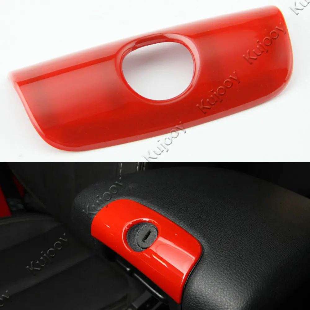 1 шт. 5 цветов ABS автомобильный подлокотник крышка замка отделка для Jeep Wrangler 2011 2012