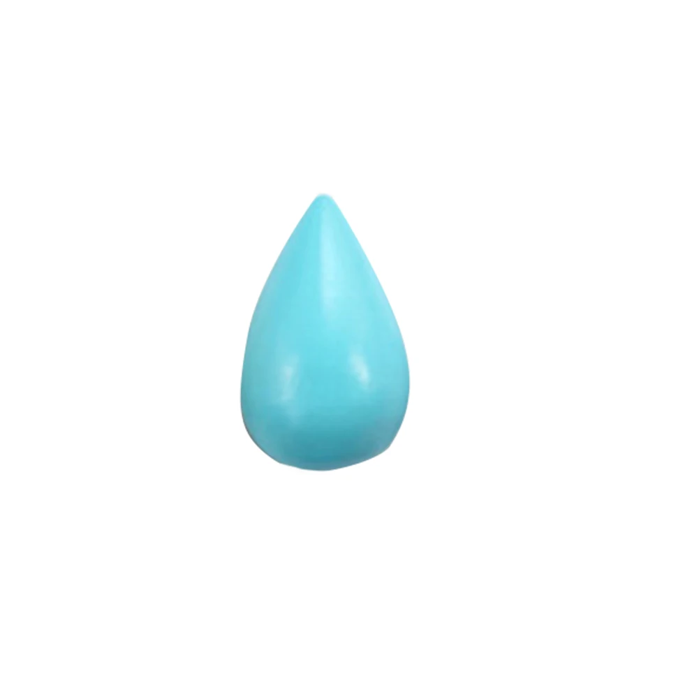 Blue L Деревянный настенный крючок, крючок, форма капли воды, вешалка для пальто, декоративный крючок, украшение дома - Цвет: Blue L