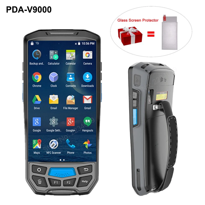 4G беспроводной сборщик данных Android PDA ручной терпинал POS Штрих кодов sacnner